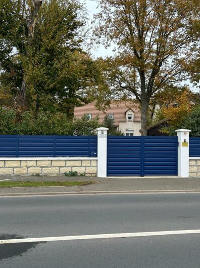 Pose de portail et clôture en Aluminium