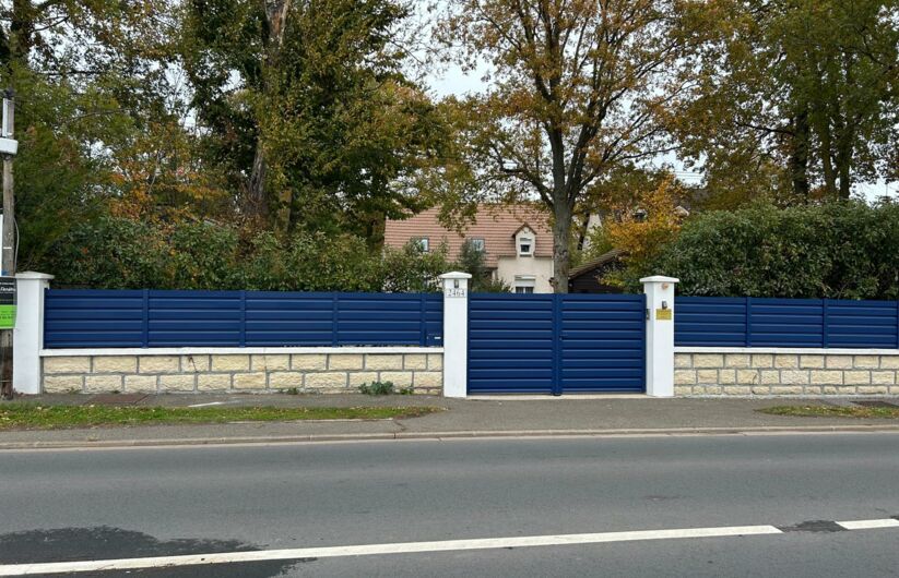 Pose de portail et clôture en Aluminium