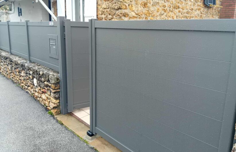 Portail et clôture en aluminium