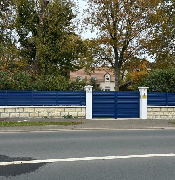 Pose de portail et clôture en Aluminium