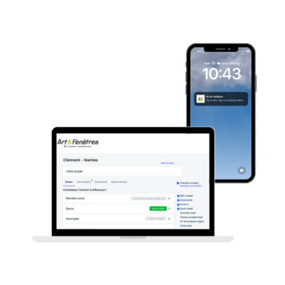 Découvrez l'espace client Art & Fenêtres qui vous fait gagner du temps ! 